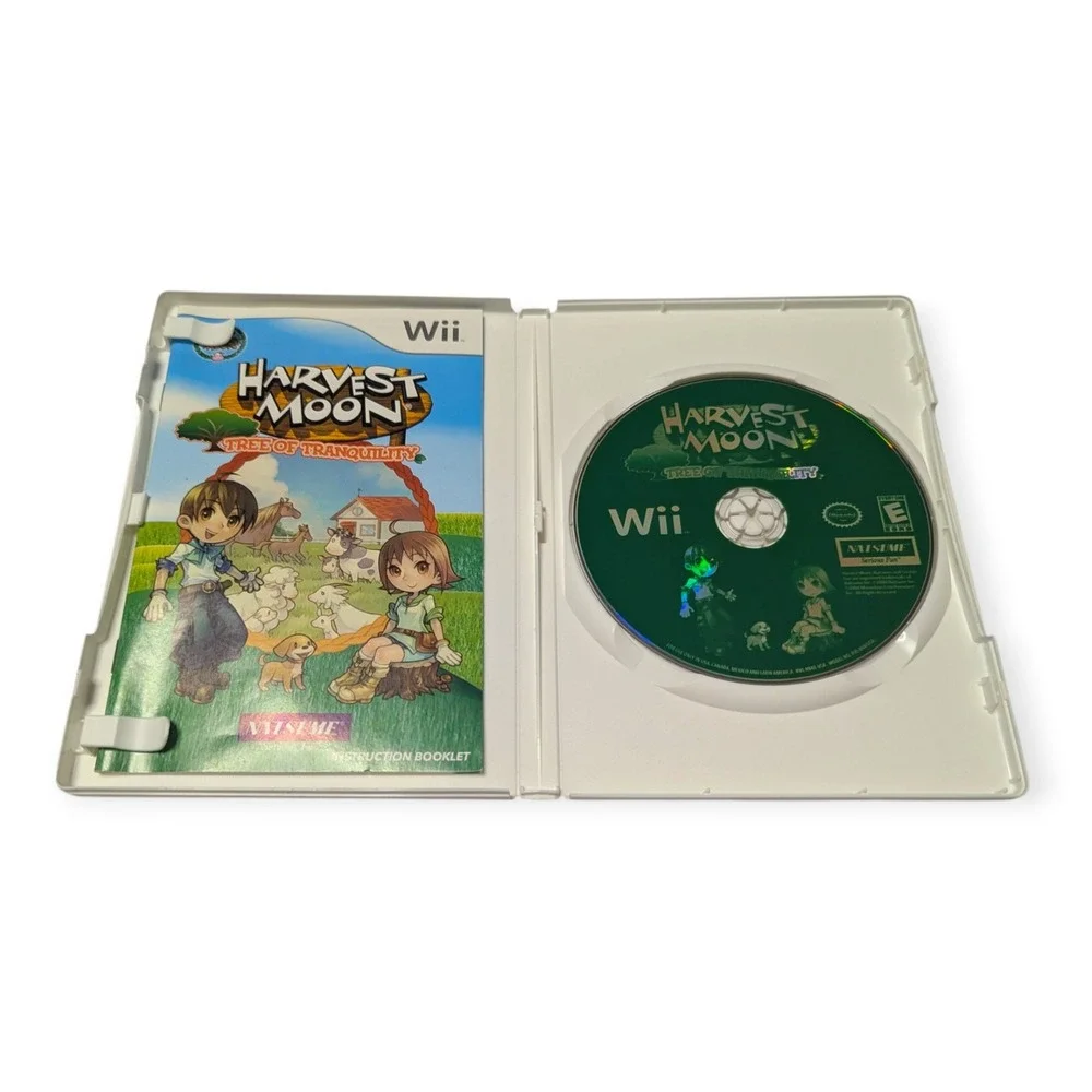 Harvest Moon Tree of Tranquility Nintendo Wii Complete CIB Simulation Game